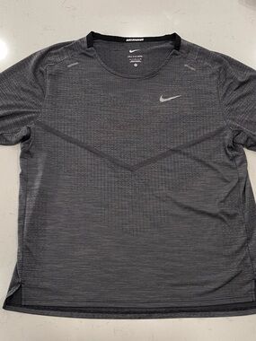 Nike Grey Dri-Fit Running T-Shirt